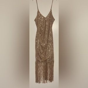 Rose Gold Shimmer Dress